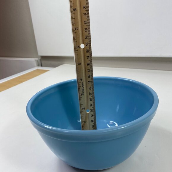 Pyrex 402 Blue1.5 Qt Ovenware Mixing Bowl Vintage - Picture 7 of 8